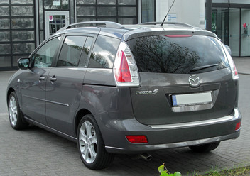 Szyberdach - silnik Mazda 5 II